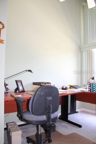 9722 Indian Key Trl Unit 116, Seminole, FL 33776 - home office with carpet floors