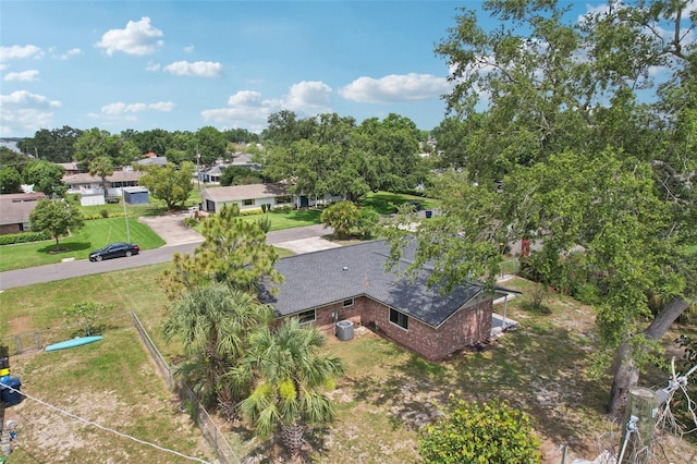 1212 Blake Ave, Auburndale, FL 33823 - aerial view of property and surrounding area featuring a tree filled landscape