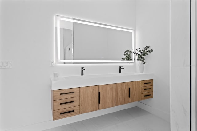 3344 Lagoy St, North Port, FL 34291 - bathroom with double vanity