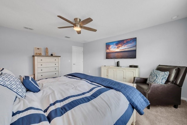 2781 Dolores Home Ave, Valrico, FL 33594 - bedroom with carpet and ceiling fan