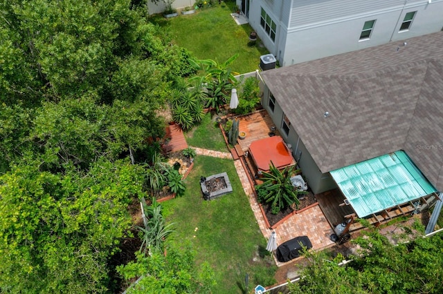 7302 Sunshine Bridge Ave, Gibsonton, FL 33534 - view from above of property