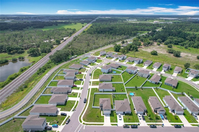 1508 Majestic Ln, Winter Haven, FL 33880 - aerial overview of property's location with nearby suburban area
