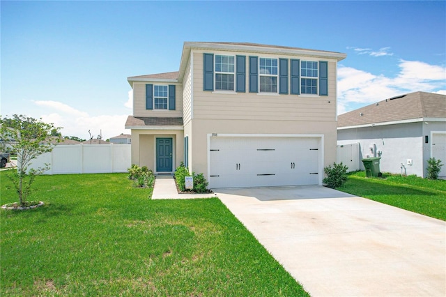 1508 Majestic Ln, Winter Haven, FL 33880 - traditional-style home featuring concrete driveway, a garage, and stucco siding