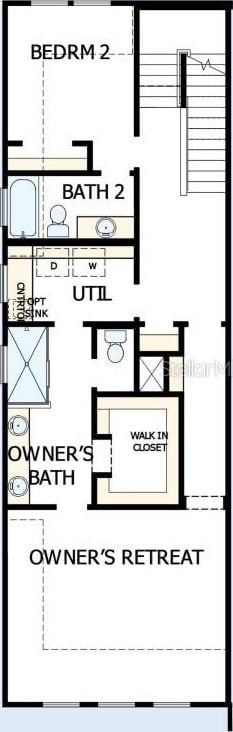 503 W Warren Ave Unit 1, Tampa, FL 33624 - property floor plan