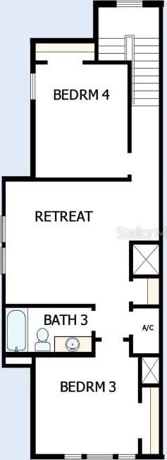 503 W Warren Ave Unit 1, Tampa, FL 33624 - property floor plan