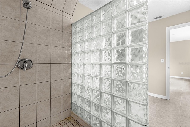 3331 Lime Tree Dr, Edgewater, FL 32141 - full bathroom with a walk in shower and tile patterned flooring