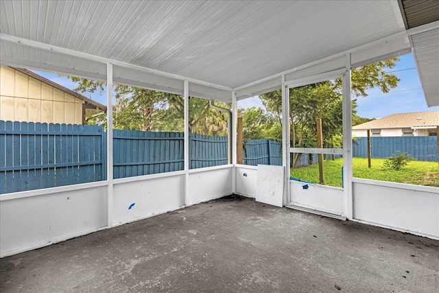 3331 Lime Tree Dr, Edgewater, FL 32141 - view of unfurnished sunroom