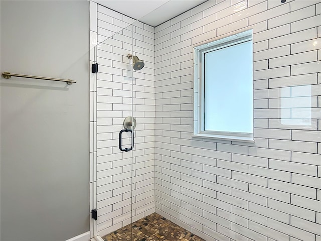 1199 E Mckinley St, Hernando, FL 34442 - bathroom featuring a shower stall