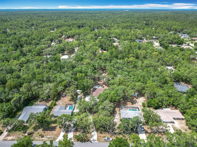 1199 E Mckinley St, Hernando, FL 34442 - aerial overview of property's location with a forest