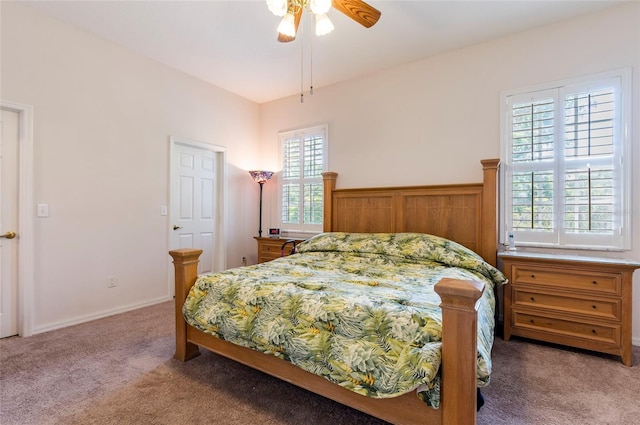 9908 Alafia River Ln, Gibsonton, FL 33534 - bedroom featuring light carpet and ceiling fan