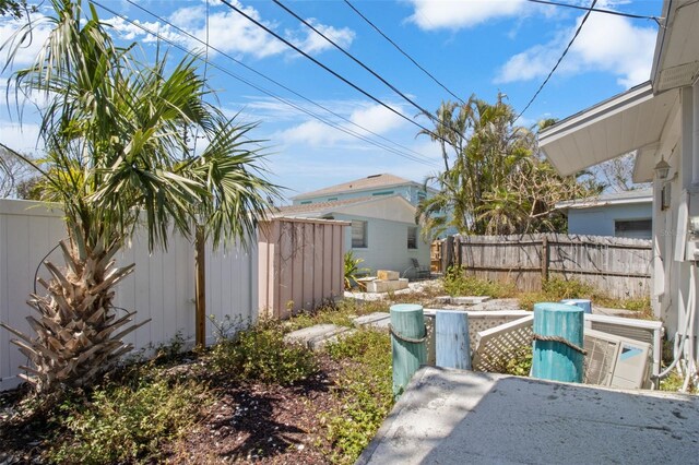 154 147th Ave E, Madeira Beach, FL 33708 - view of fenced backyard