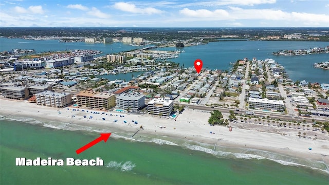 154 147th Ave E, Madeira Beach, FL 33708 - view of urban area featuring expansive coastline
