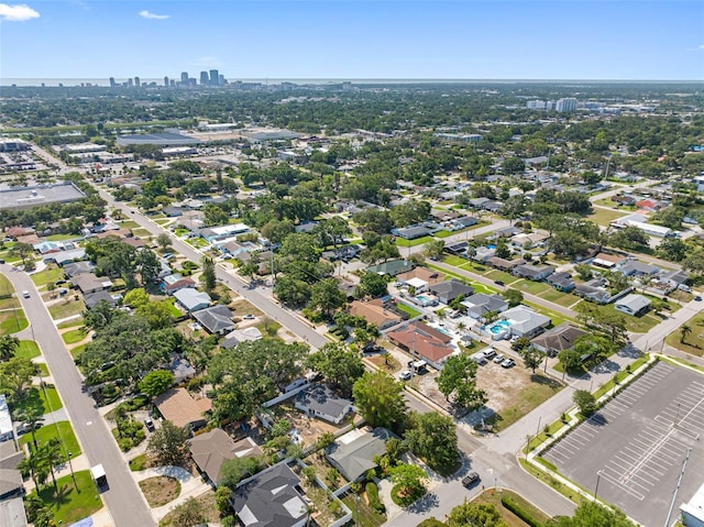 1701 38th St N, Saint Petersburg, FL 33713 - aerial view of property and surrounding area with nearby urban area