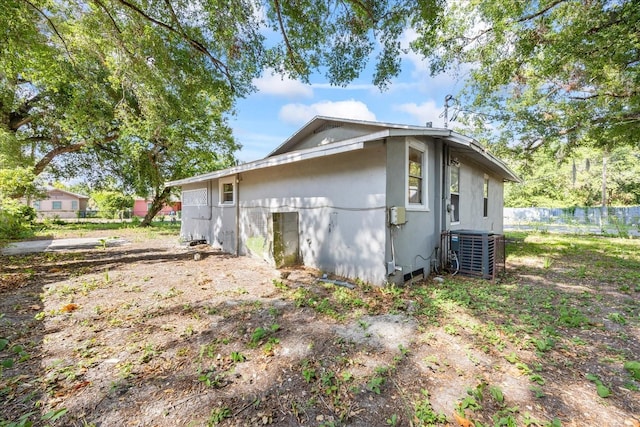4804 N 18th St, Tampa, FL 33610 - view of side of property with cooling unit