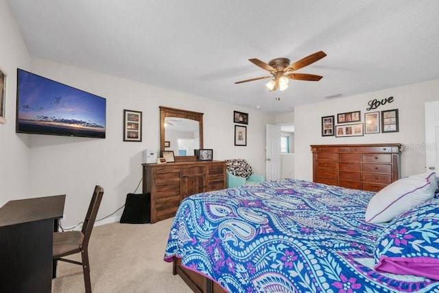 14643 Brumby Ridge Ave, Lithia, FL 33547 - bedroom featuring carpet flooring and ceiling fan
