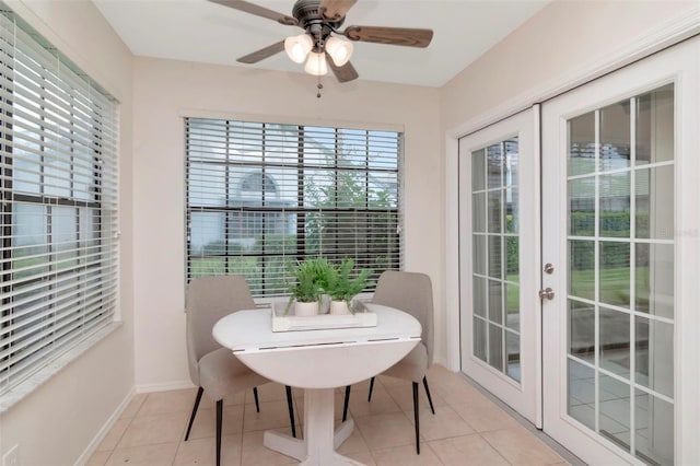 4234 Brentwood Park Cir, Tampa, FL 33624 - sunroom / solarium with french doors