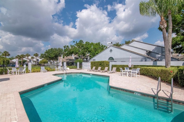 4234 Brentwood Park Cir, Tampa, FL 33624 - community pool with a patio