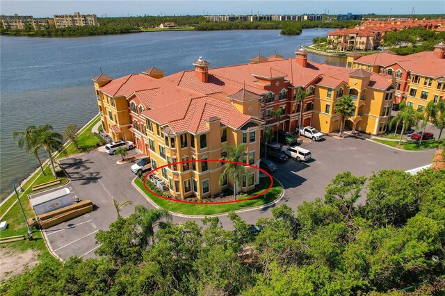 2773 Via Cipriani Unit 1310A, Clearwater, FL 33764 - drone / aerial view of a large body of water