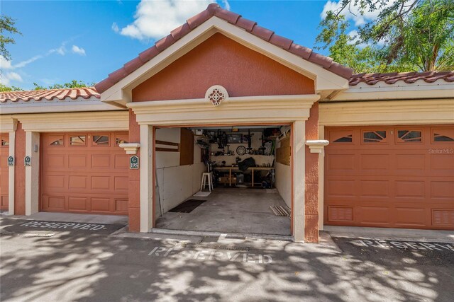 2773 Via Cipriani Unit 1310A, Clearwater, FL 33764 - view of garage