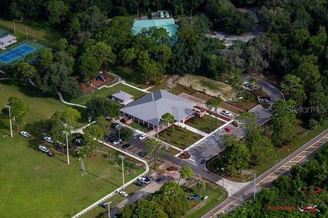 8701 Lake Calm Ln, Odessa, FL 33556 - aerial view of property and surrounding area