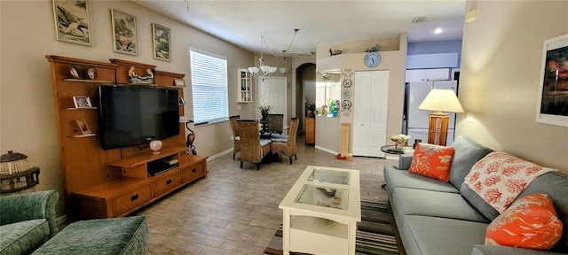 834 Tremont Greens Ln Unit 137, Sun City Center, FL 33573 - living area with baseboards