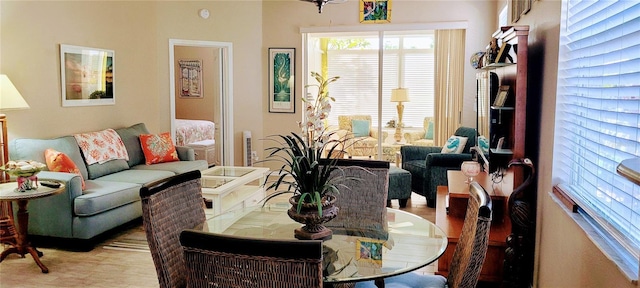 834 Tremont Greens Ln Unit 137, Sun City Center, FL 33573 - living room with light wood-style floors