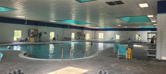 834 Tremont Greens Ln Unit 137, Sun City Center, FL 33573 - view of indoor pool