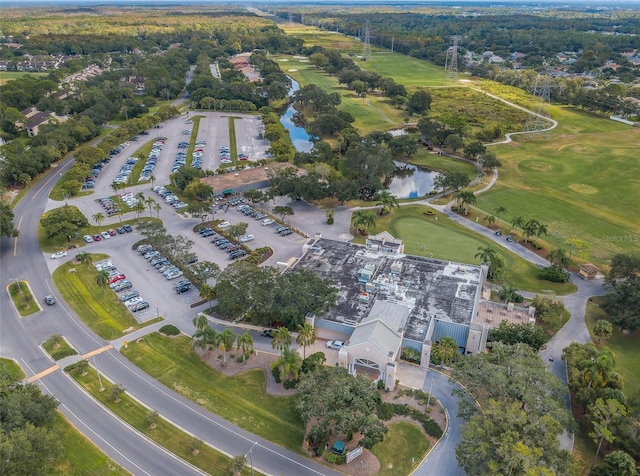 1516 E Lake Woodlands Pkwy, Oldsmar, FL 34677 - aerial view of property's location featuring a large body of water and a golf club