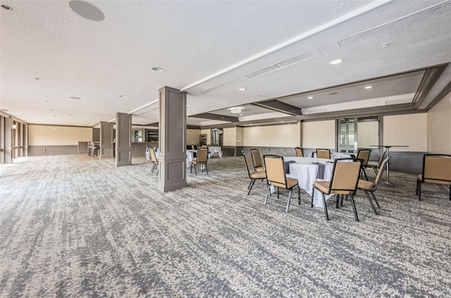 1516 E Lake Woodlands Pkwy, Oldsmar, FL 34677 - lobby with a textured ceiling and recessed lighting