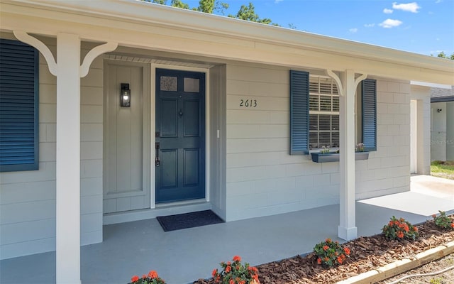 2613 E 113th Ave, Tampa, FL 33612 - view of exterior entry with covered porch