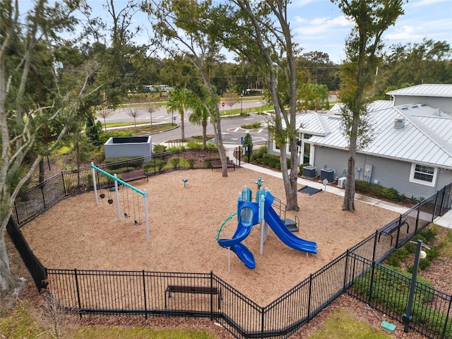 6974 Holly Heath Dr, Riverview, FL 33578 - community play area with cooling unit