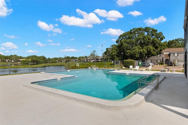 4032 Cortez Dr Unit A, Tampa, FL 33614 - community pool featuring a patio and a water view