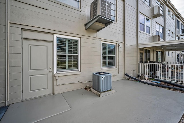 2073 Denmark St Unit 9, Clearwater, FL 33763 - view of patio with central AC