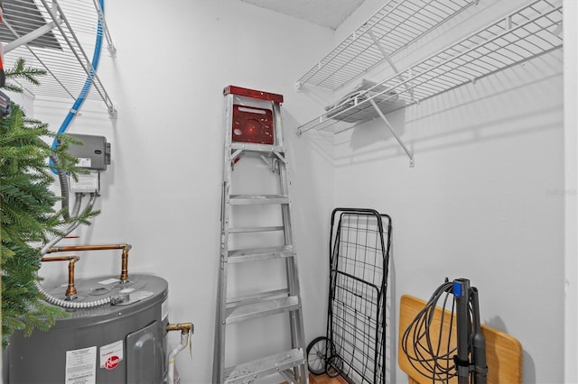 1701 Pinehurst Rd Unit 9G, Dunedin, FL 34698 - walk in closet with water heater