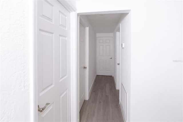 5510 12th St, Zephyrhills, FL 33542 - corridor with light wood finished floors and baseboards