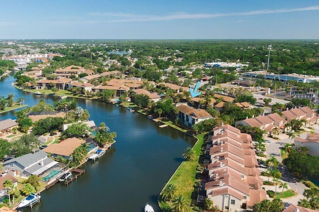 6324 Newtown Cir Unit 24B1, Tampa, FL 33615 - view of property location with nearby suburban area and a nearby body of water