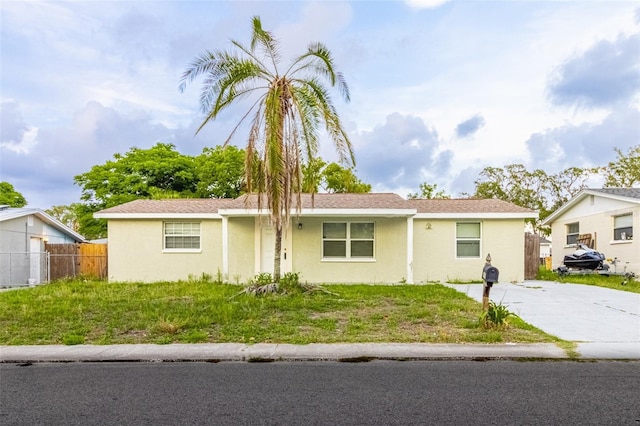 9020 Gray Fox Ln, Port Richey, FL 34668 - ranch-style home with stucco siding
