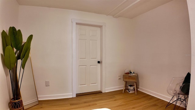 2219 Thrace St, Tampa, FL 33605 - unfurnished room with light wood finished floors and baseboards