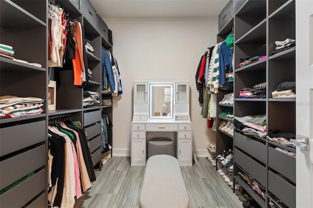 4345 Cadence Loop, Land O Lakes, FL 34638 - spacious closet featuring light wood-style floors