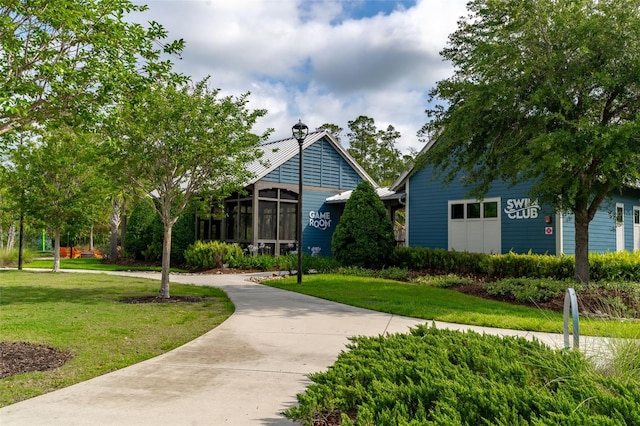 4345 Cadence Loop, Land O Lakes, FL 34638 - view of community featuring a lawn