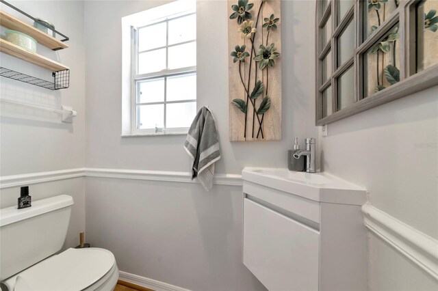 2311 64th Street Ct W, Bradenton, FL 34209 - bathroom featuring toilet and vanity