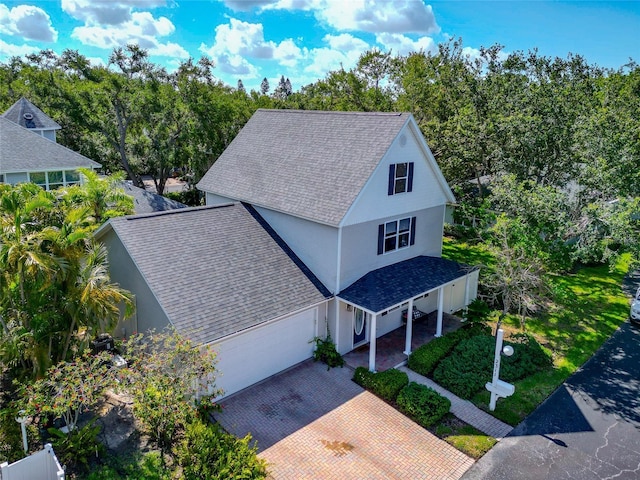 2311 64th Street Ct W, Bradenton, FL 34209 - view from above of property featuring a tree filled landscape