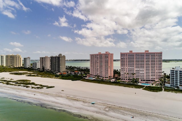 1310 Gulf Blvd Unit 6C, Clearwater Beach, FL 33767 - aerial view of expansive beach