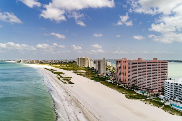 1310 Gulf Blvd Unit 6C, Clearwater Beach, FL 33767 - aerial view of unending shoreline