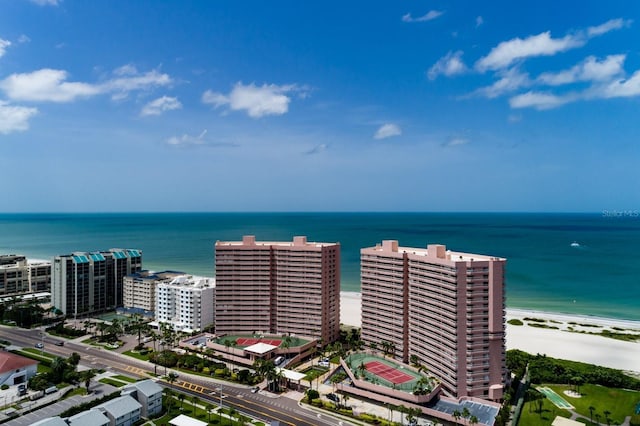 1310 Gulf Blvd Unit 6C, Clearwater Beach, FL 33767 - bird's eye view of a large body of water