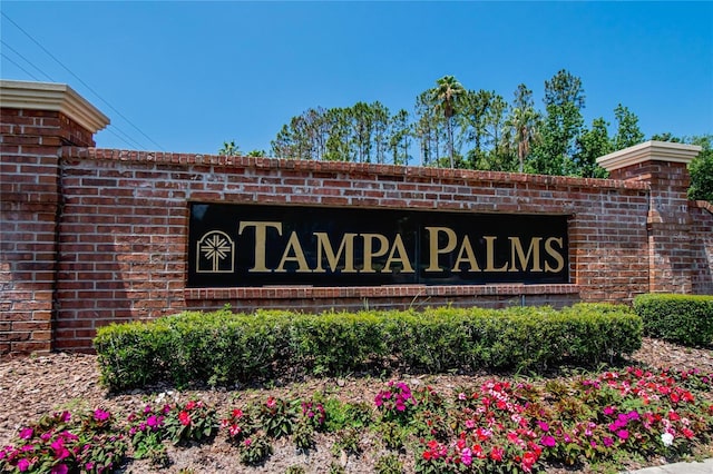 16367 Ashington Park Dr, Tampa, FL 33647 - view of community sign