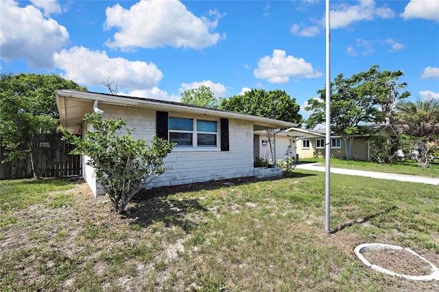 7810 Pineapple Ln, Port Richey, FL 34668 - ranch-style home with concrete block siding