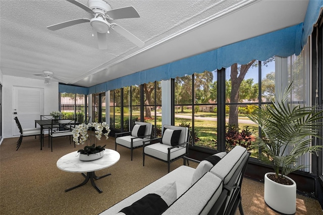 70 Cypress Pl, Oldsmar, FL 34677 - sunroom with a textured ceiling