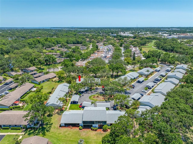 70 Cypress Pl, Oldsmar, FL 34677 - aerial view of property's location with nearby suburban area