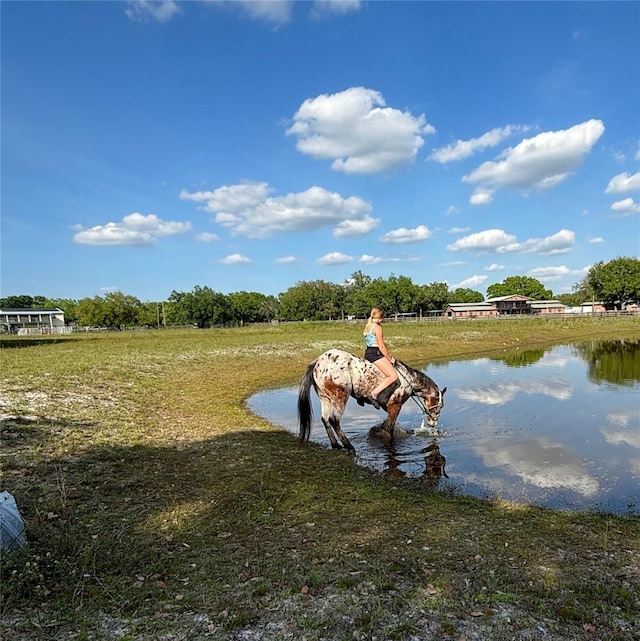 439 Corbett Rd, Lithia, FL 33547 - view of yard featuring a water view